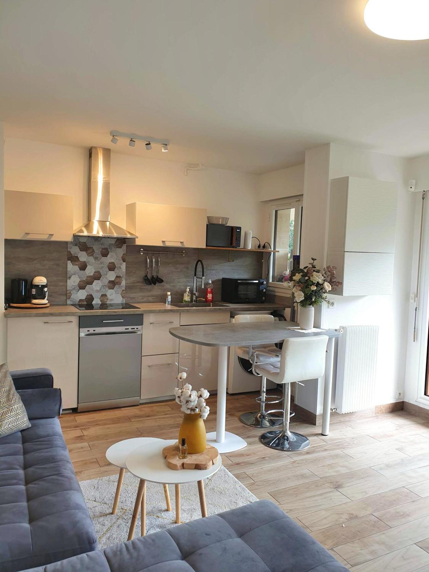 Appartement Avec Jardin Prive - 2 A 4 Voyageur ชาวิลล์ ภายนอก รูปภาพ