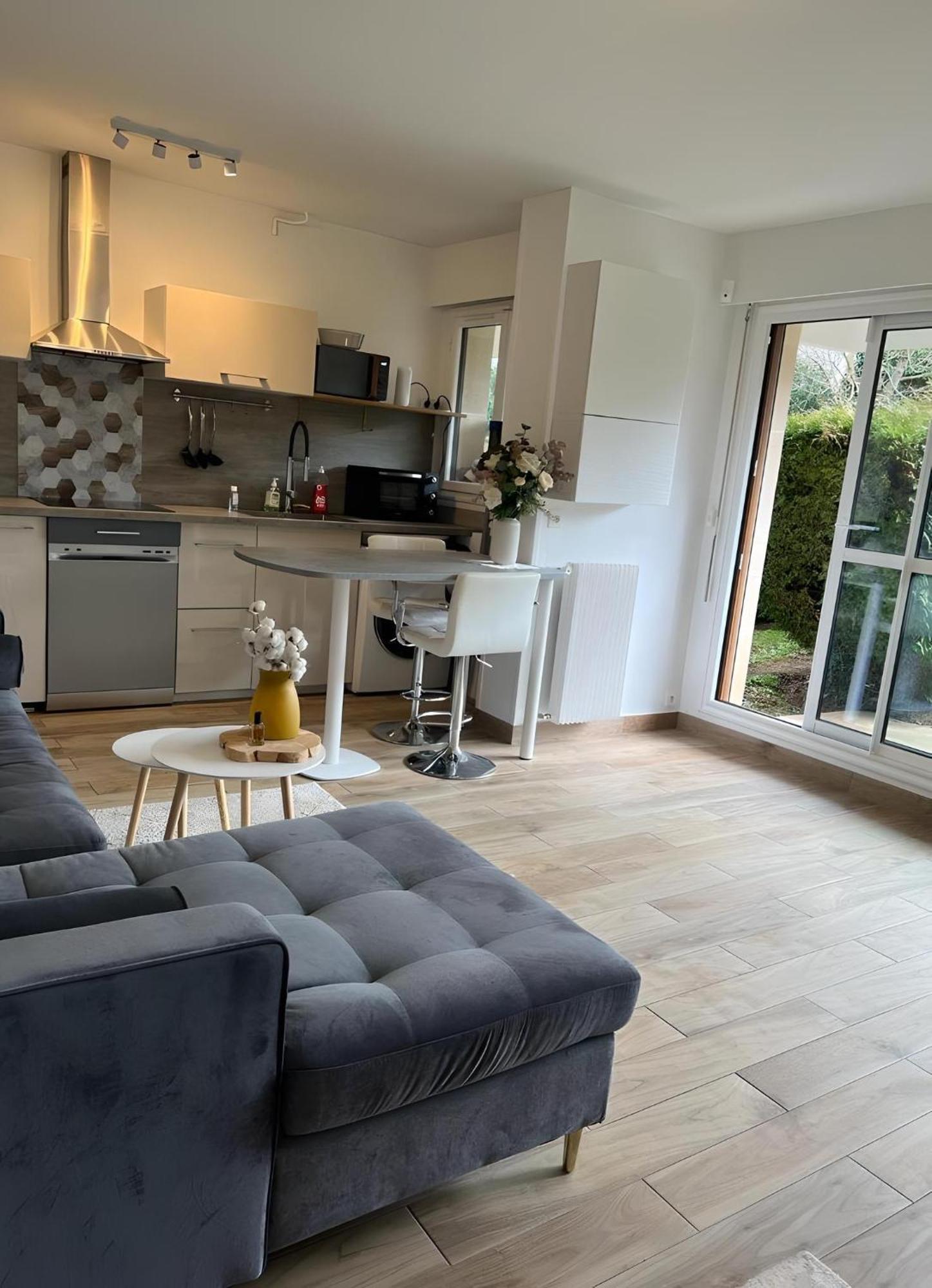 Appartement Avec Jardin Prive - 2 A 4 Voyageur ชาวิลล์ ภายนอก รูปภาพ
